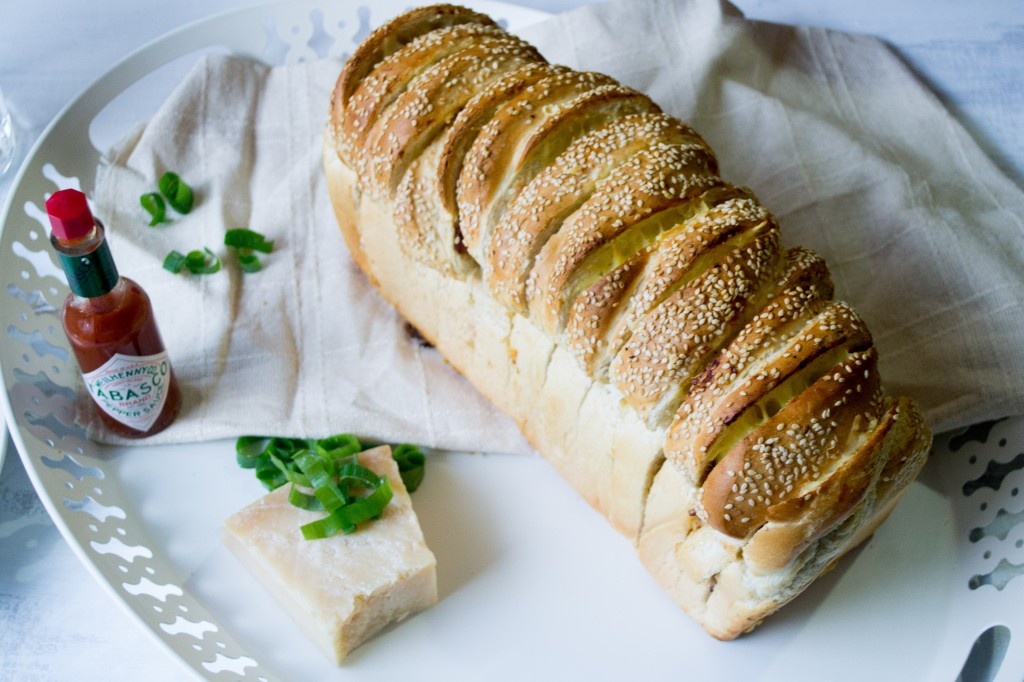 Cheese and Bacon Stuffed Loaf-13