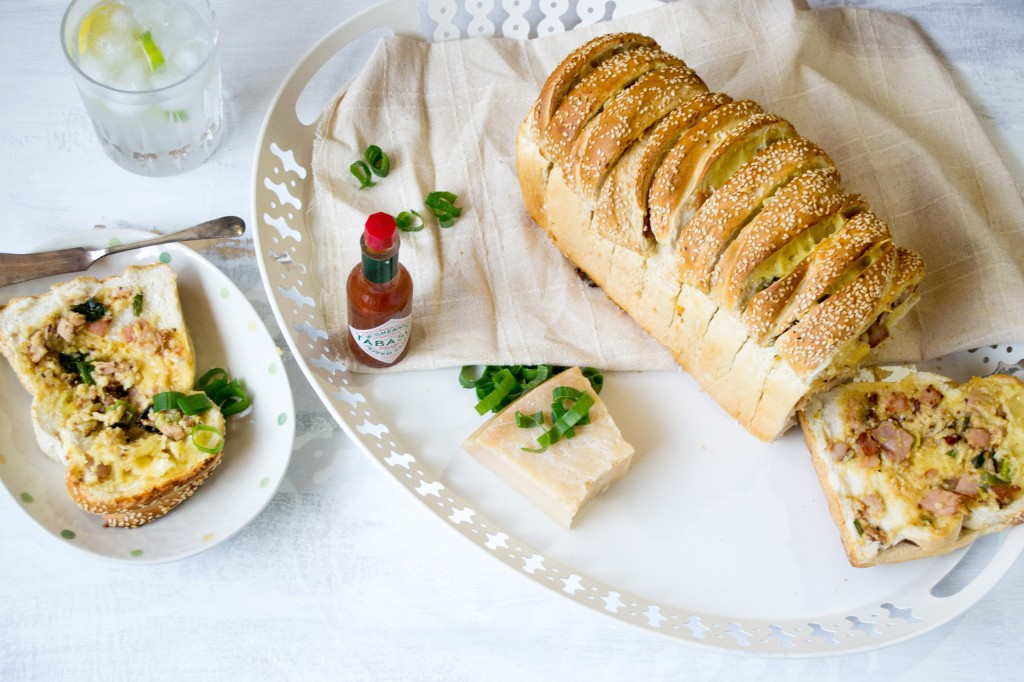 Cheese and Bacon Stuffed Loaf-19
